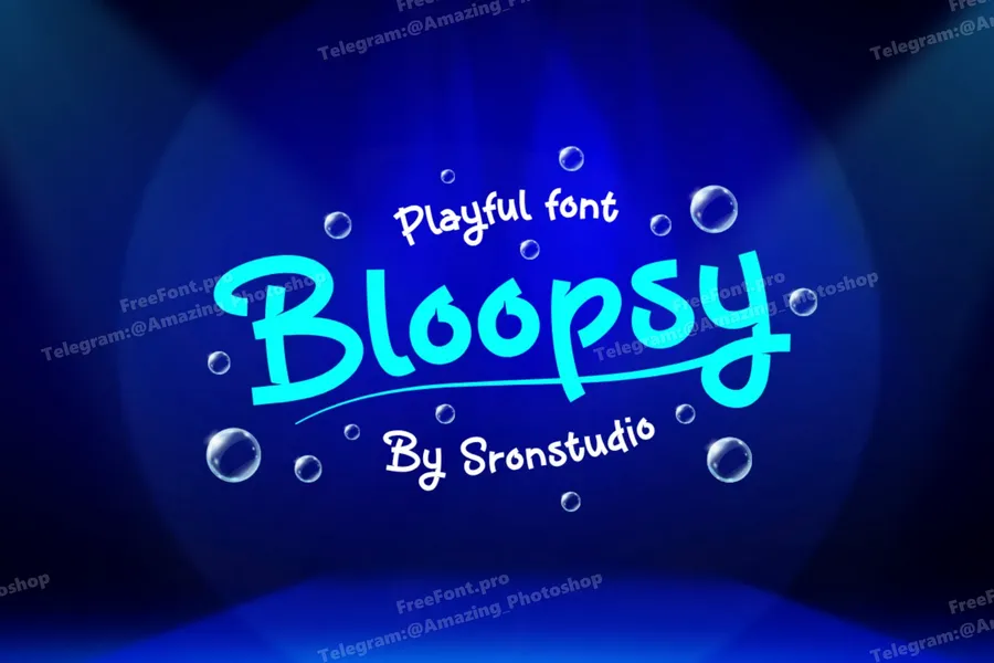 Bloopsy playful font free font download | freefont Pro free font download | freefont Pro