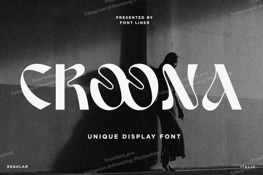 Croona unique display sans font free font download | freefont Pro free font download | freefont Pro