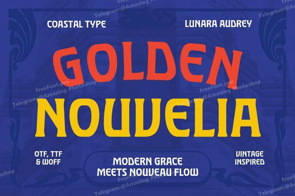 Golden nouvelia free font download | freefont Pro free font download | freefont Pro