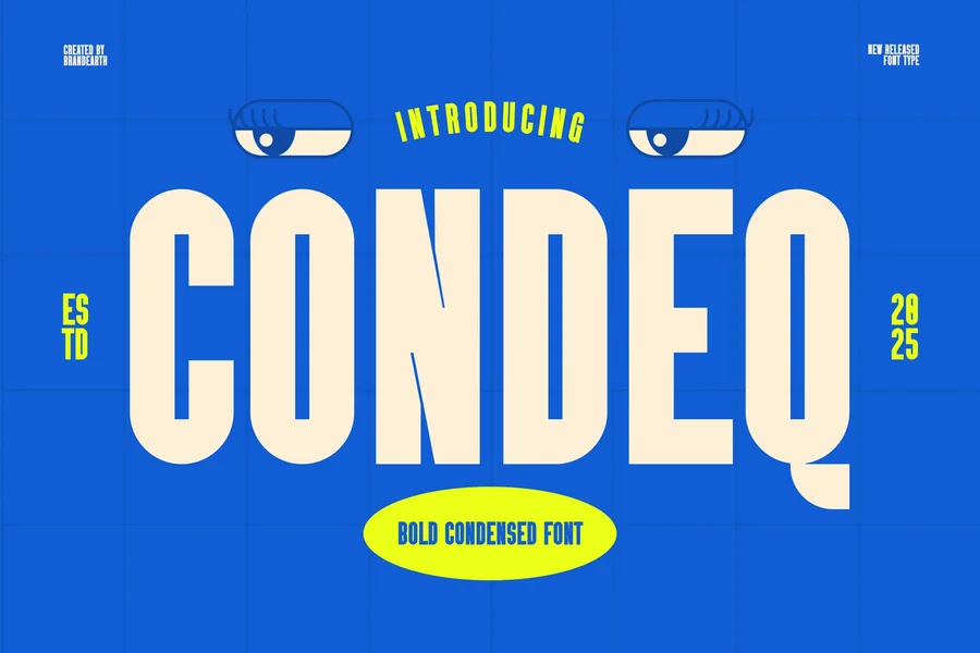 Condeqboldcondensed20250717190010utc free font download | freefont Pro free font download | freefont Pro