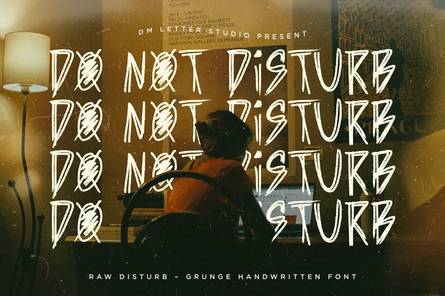 Donotdisturbvintagegrungehandwrittenfont20250704215945utc free font download | freefont Pro free font download | freefont Pro