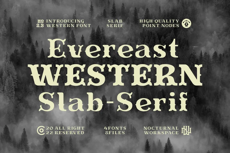 Evereastwesternslabserif20250704184055utc free font download | freefont Pro free font download | freefont Pro