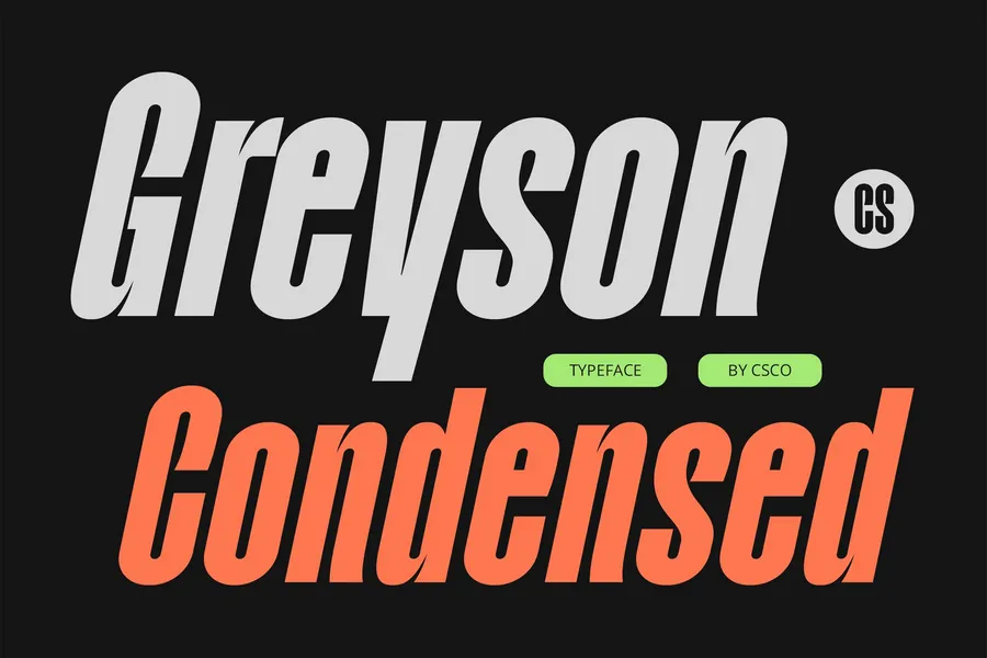 Greysoncondensedfont20250710164107utc free font download | freefont Pro free font download | freefont Pro
