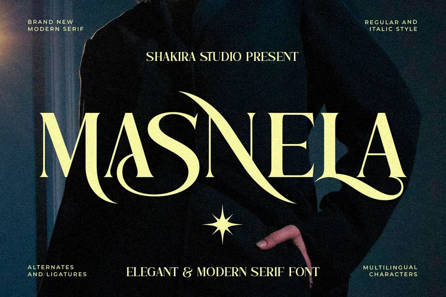 Masnelamodernelegantluxurylogo20250708185516utc free font download | freefont Pro free font download | freefont Pro