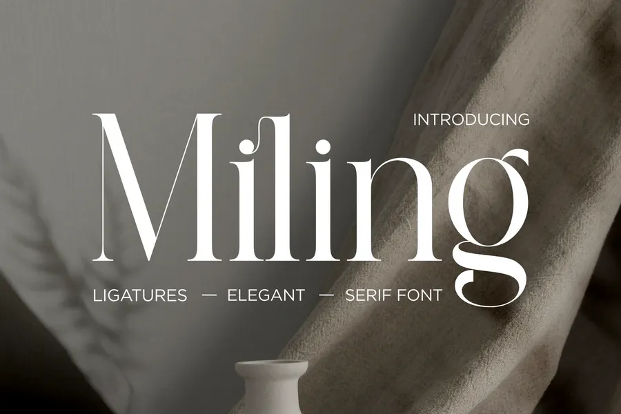 Milingmodernseriftypeface20250708185917utc free font download | freefont Pro free font download | freefont Pro