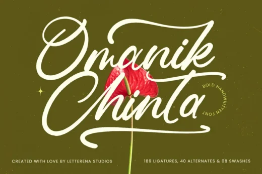 Omanik chinta  free font download | freefont Pro