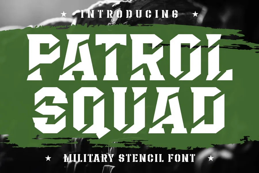 Patrolsquadmilitarystencilfont20250711185326utc free font download | freefont Pro free font download | freefont Pro