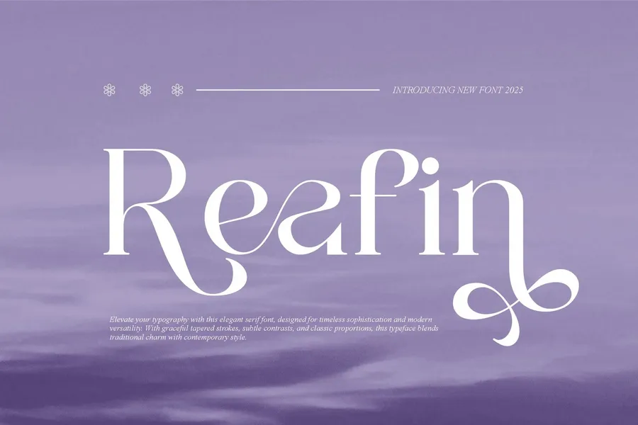 Reafinmodernelegantseriffont20250704174443utc free font download | freefont Pro free font download | freefont Pro