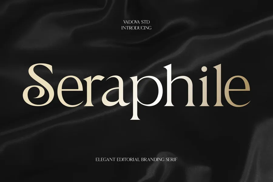 Seraphile elegant serif font  free font download | freefont Pro