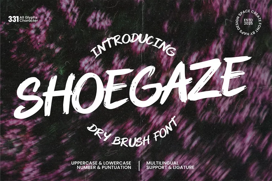 Shoegazedrybrushdisplay20250709173942utc free font download | freefont Pro Shoegaze dry brush display free font download | freefont Pro