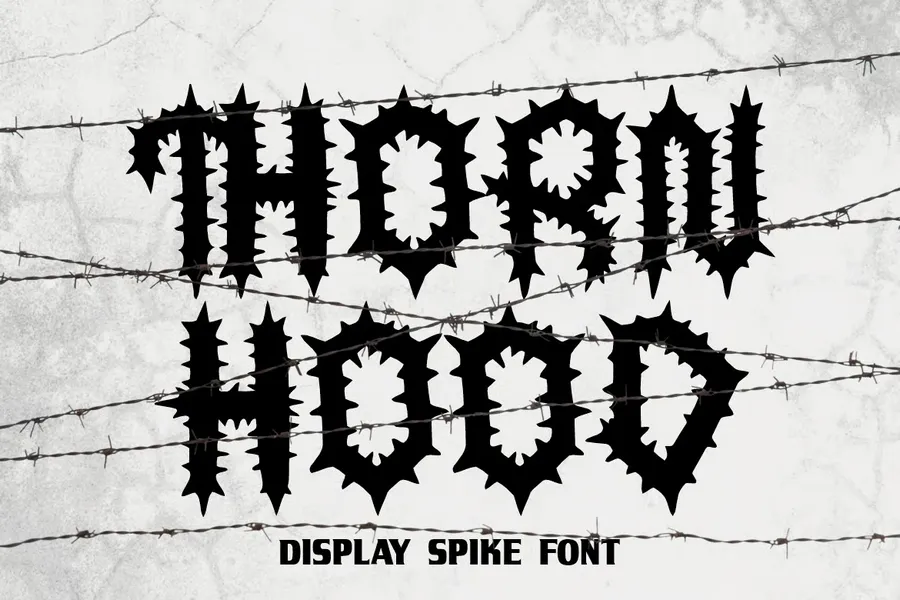 Thornhoodspikefont20250711185326utc free font download | freefont Pro free font download | freefont Pro