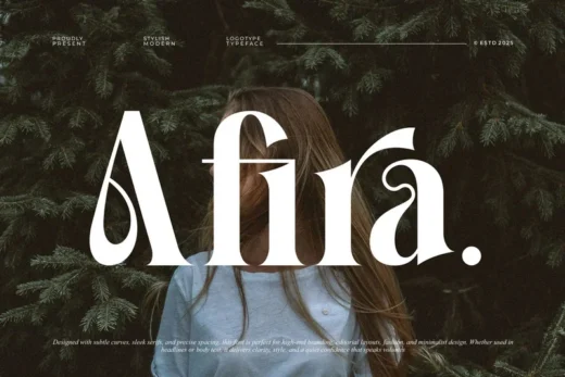 Afira   modern serif font  free font download | freefont Pro