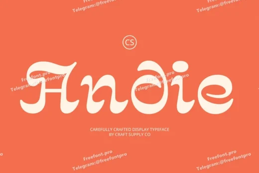 Andie – Trippy Font