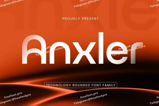Anxler - Technology Corporate Font Family