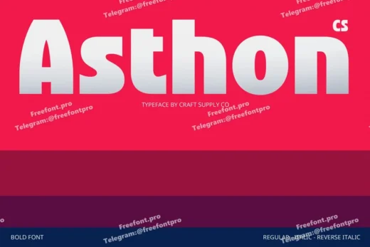 Asthon  bold font  free font download | freefont Pro