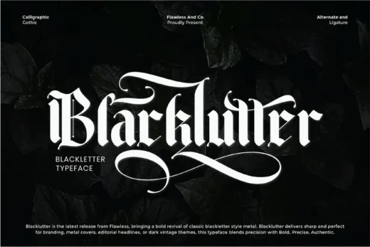 Blackletter Font