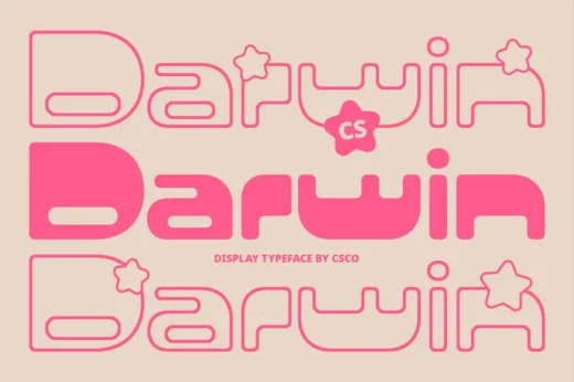 Darwin – Y2K Font