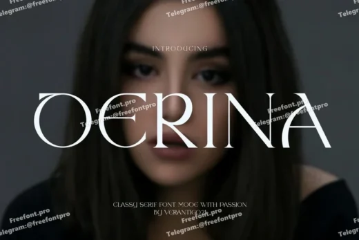 Derina  free font download | freefont Pro