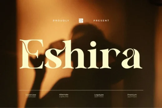 Eshira - Modern Classy Serif Font
