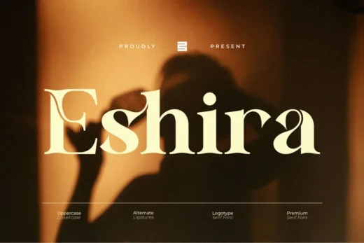 Eshira - Modern Classy Serif Font