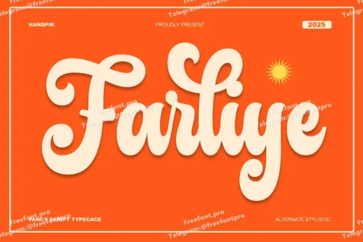 Farliye  free font download | freefont Pro