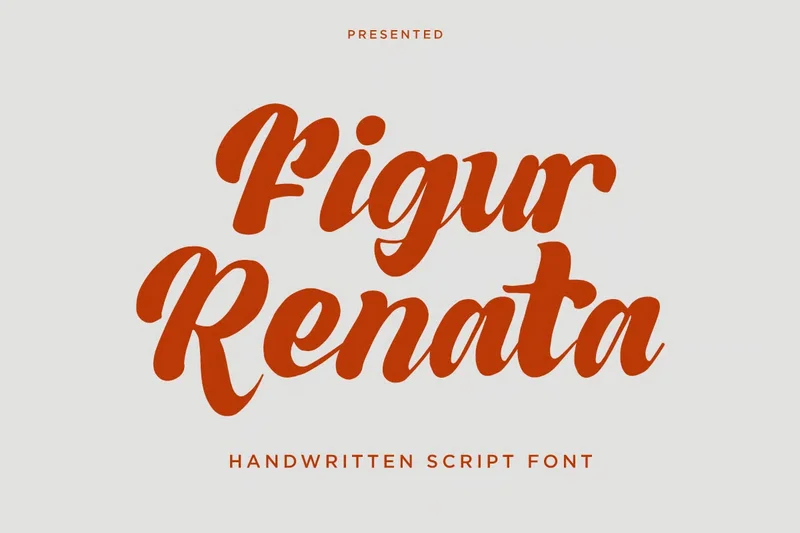 Figurrenatahandwrittenscriptfont20250818223225utc free font download | freefont Pro Figur renata handwritten script font free font download | freefont Pro