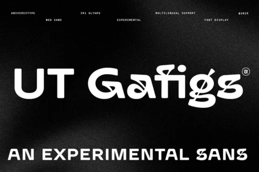 Gafigs - An Experimental Sans
