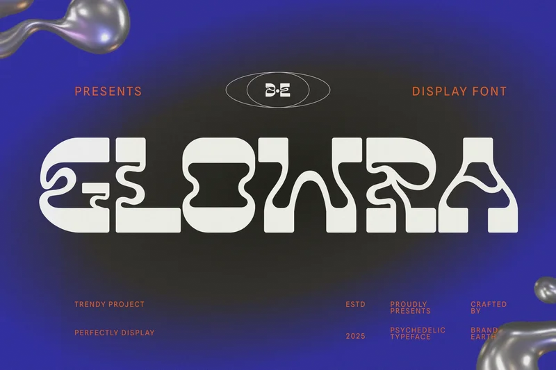 Glowraboldpsychedelicfont20250818031309utc free font download | freefont Pro Glowra bold psychedelic font free font download | freefont Pro