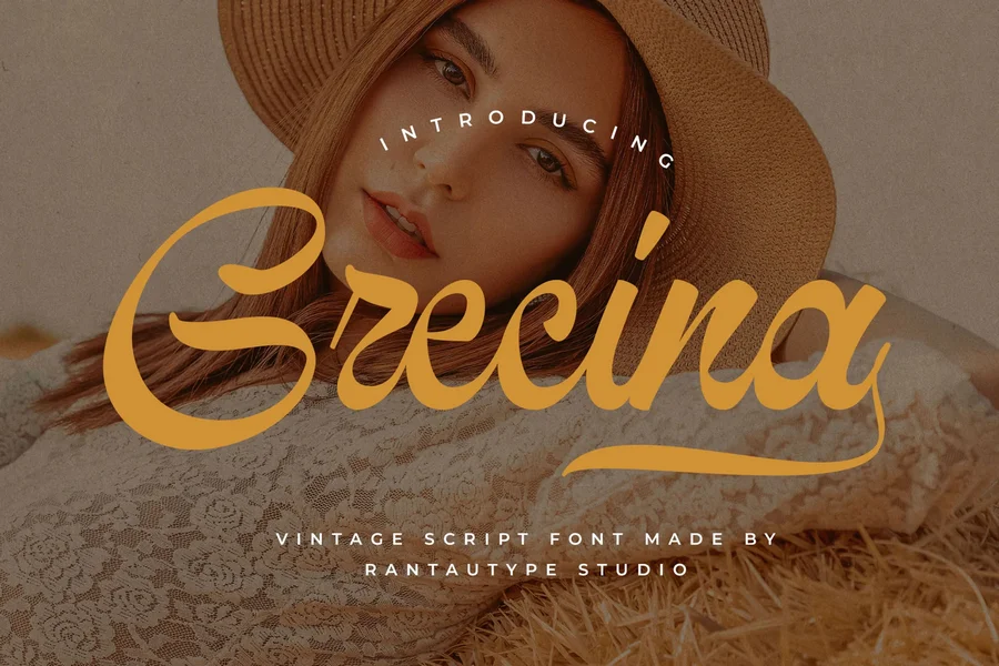 Grecinavintagescriptfont20250801170322utc free font download | freefont Pro free font download | freefont Pro