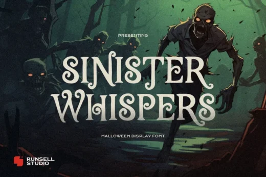 Halloween horror   sinister whispers  free font download | freefont Pro