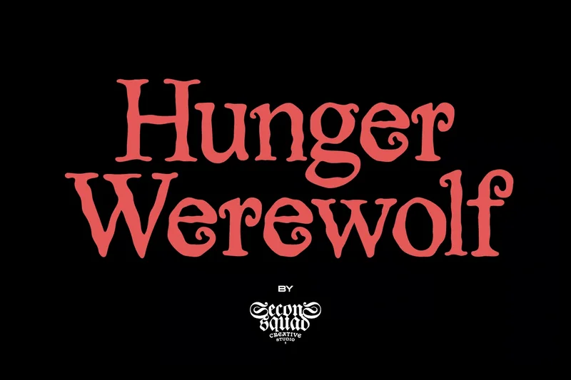Halloweenhungerwarewolf20250812221807utc free font download | freefont Pro Halloween hunger warewolf free font download | freefont Pro