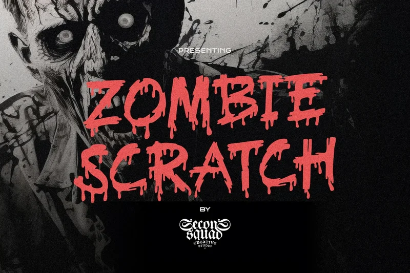 Halloweenzombiescratch20250812220204utc free font download | freefont Pro Halloween zombie scratch free font download | freefont Pro