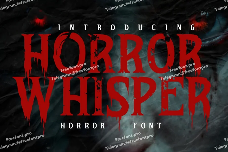 Horrorwhisperhorrorfont20250804203017utc free font download | freefont Pro Horror whisper horror font free font download | freefont Pro