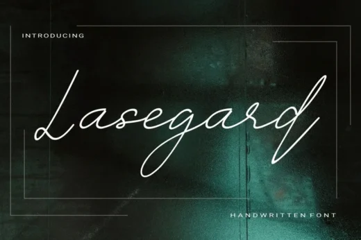 Lasegard - Script Handwritten Font