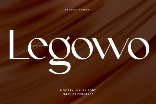 Legowo - Modern Elegant Font