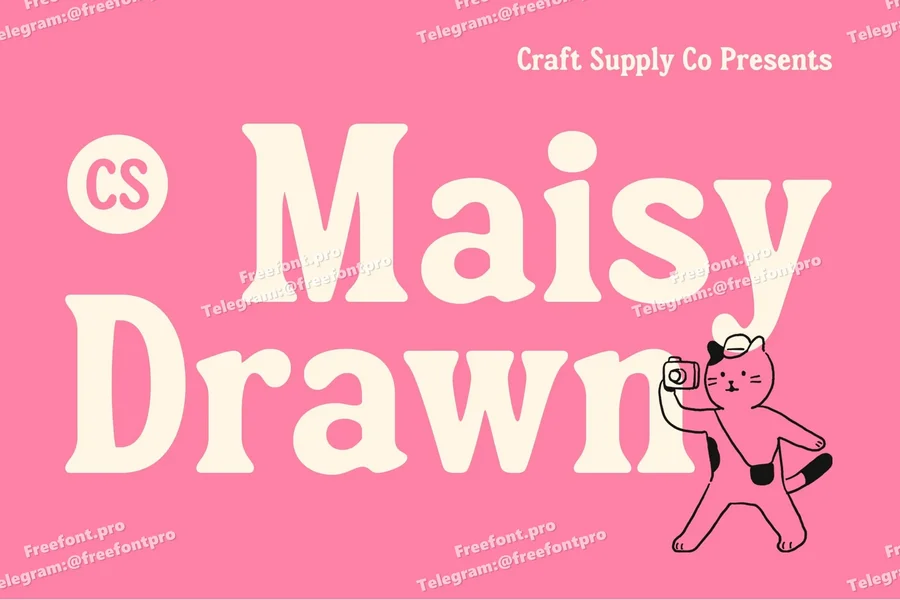Maisydrawn20250807161811utc free font download | freefont Pro free font download | freefont Pro