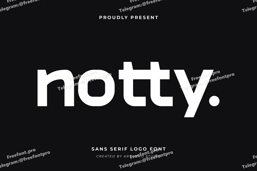 Nottysanslogofont20250807171620utc free font download | freefont Pro Notty sans logo font free font download | freefont Pro