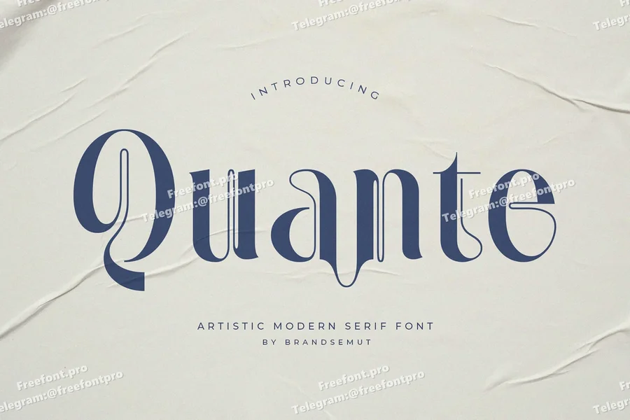 Quanteartisticmoderndisplayseriffont20250807170117utc free font download | freefont Pro Quante artistic modern display serif font free font download | freefont Pro