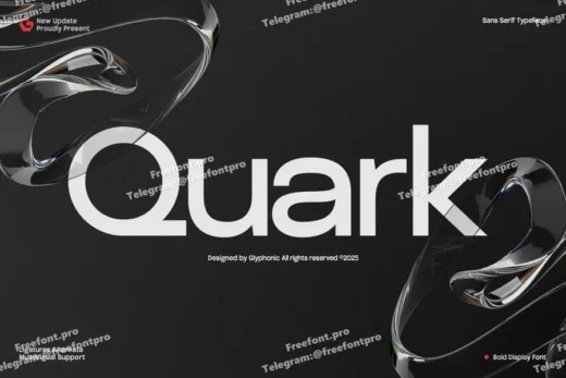 Quark - A Modern Sans Serif