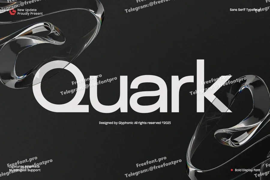Quark   a modern sans serif  free font download | freefont Pro