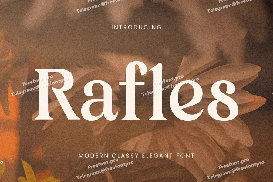 Raflesmodernclassyelegantfont20250731181924utc free font download | freefont Pro free font download | freefont Pro