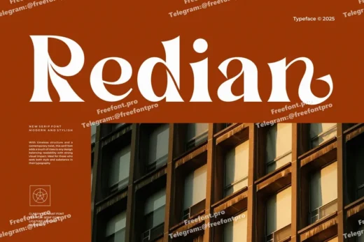 Redian - Modern Classy Serif Font