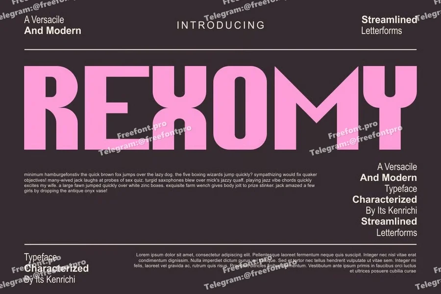 Rexomy20250805212819utc free font download | freefont Pro Rexomy free font download | freefont Pro
