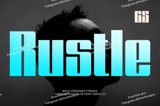 Rustle – Condensed Font