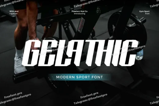 Sport Gelathic Font