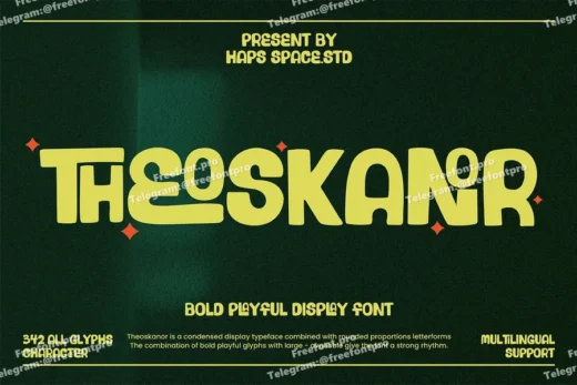 Theoskanor Bold Playful Display