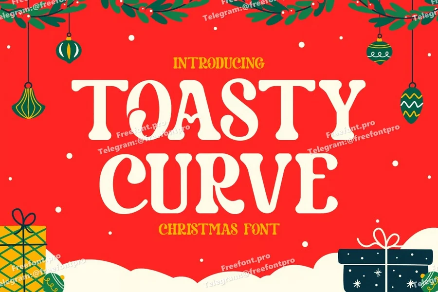 Toastycurvechristmasfont20250808184627utc free font download | freefont Pro Toasty curve christmas font free font download | freefont Pro