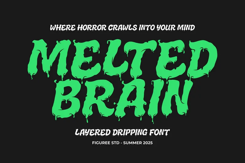 Meltedbrainlayereddrippinghalloweenfont20250812220805utc free font download | freefont Pro free font download | freefont Pro