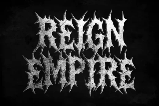 Necro sarqe   death metal font  free font download | freefont Pro