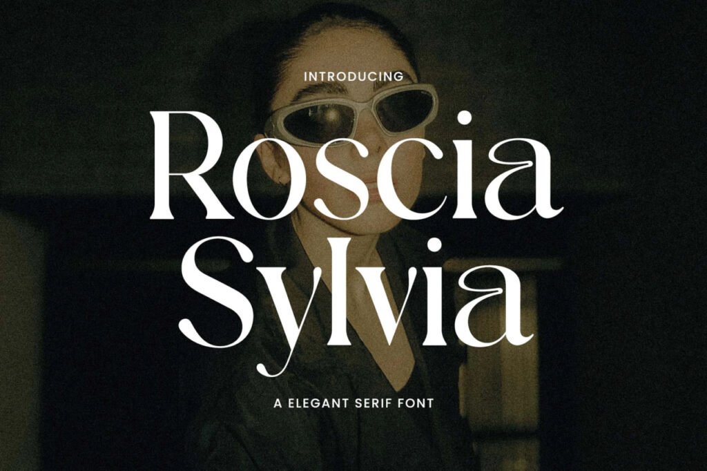 Roscia sylvia serif font free font download | freefont Pro free font download | freefont Pro